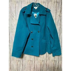 Beautiful Teal Blue Coat Cato 22/24